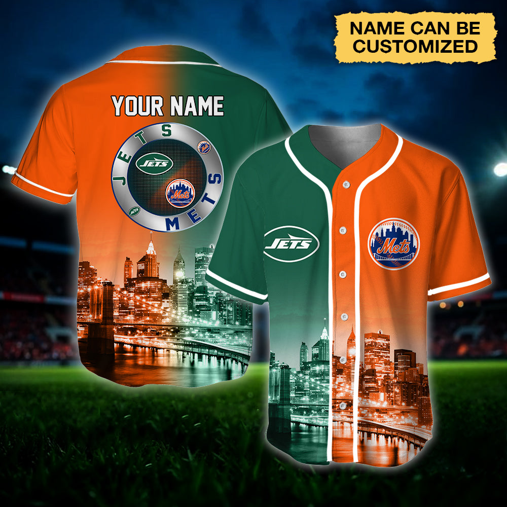 New York Baseball Jersey - Customized Jersey - JM