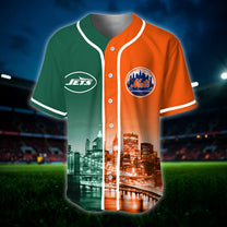 New York Baseball Jersey - Customized Jersey - JM