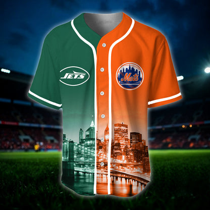 New York Baseball Jersey - Customized Jersey - JM