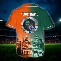 New York Baseball Jersey - Customized Jersey - JM