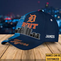 Detroit Skyline Classic Cap - Customized Classic Cap - DTL DTTG