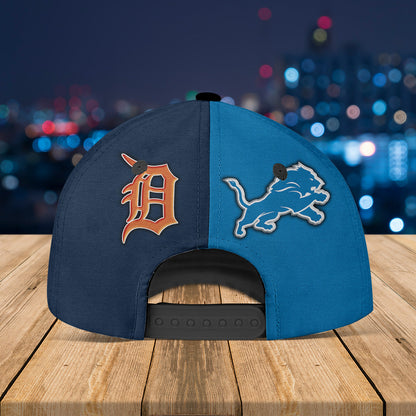 Teams Detroit Skyline Classic Cap - Customized Classic Cap - DTL DTTG