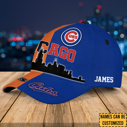 Teams Chicago Skyline Classic Cap - Customized Classic Cap - CCGC CCGB
