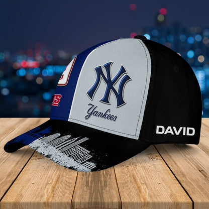 Two Teams Classic Cap - Customized Team Classic Cap - Skyline ver