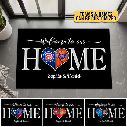 Welcome To My Home Doormat -  Customized Doormat - Anti Slip Indoor Doormat