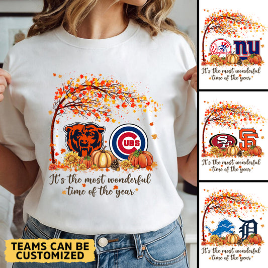 It's The Most Wonderful Time Shirt - Customized Shirt