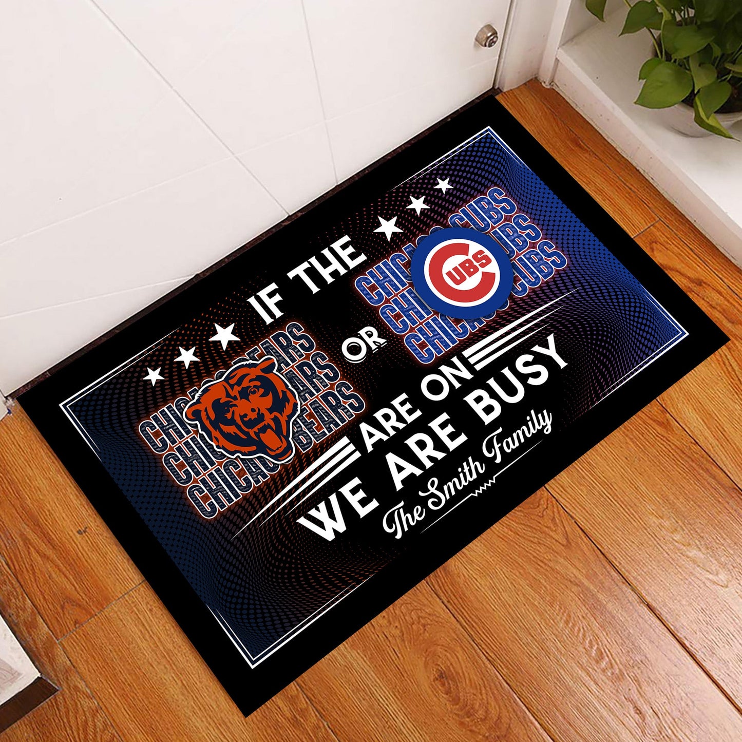 If Teams Are On We Are Busy -  Customized Doormat - Anti Slip Indoor Doormat