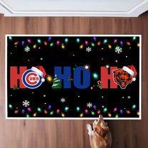 Ho Ho Ho Doormat - Anti Slip Indoor Doormat - CCGC, CCGB