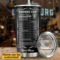 Fan Nation Stainless Steel Tumbler -OLRD