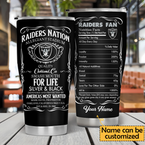 Fan Nation Stainless Steel Tumbler -OLRD