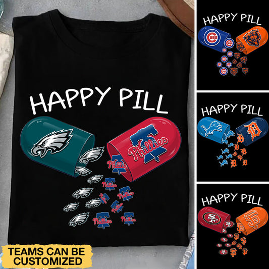 Happy Pill - Customized Shirt (clt)