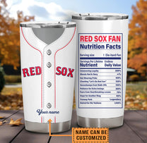 Nutrition Facts Stainless Steel Tumbler - BTRS