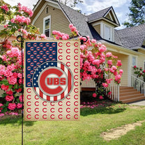 Patriotic 4th of July American Garden Flag - CCC