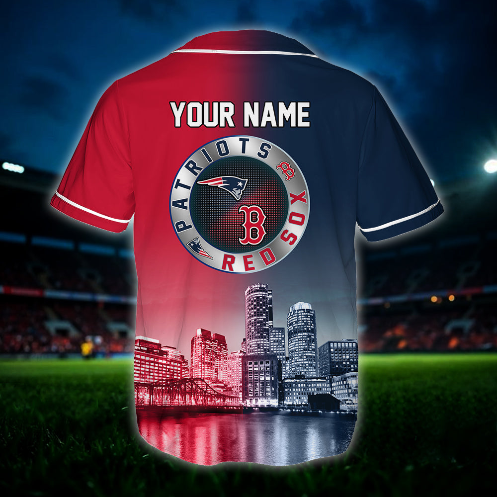 Boston Baseball Jersey - Customized Jersey - PTRS