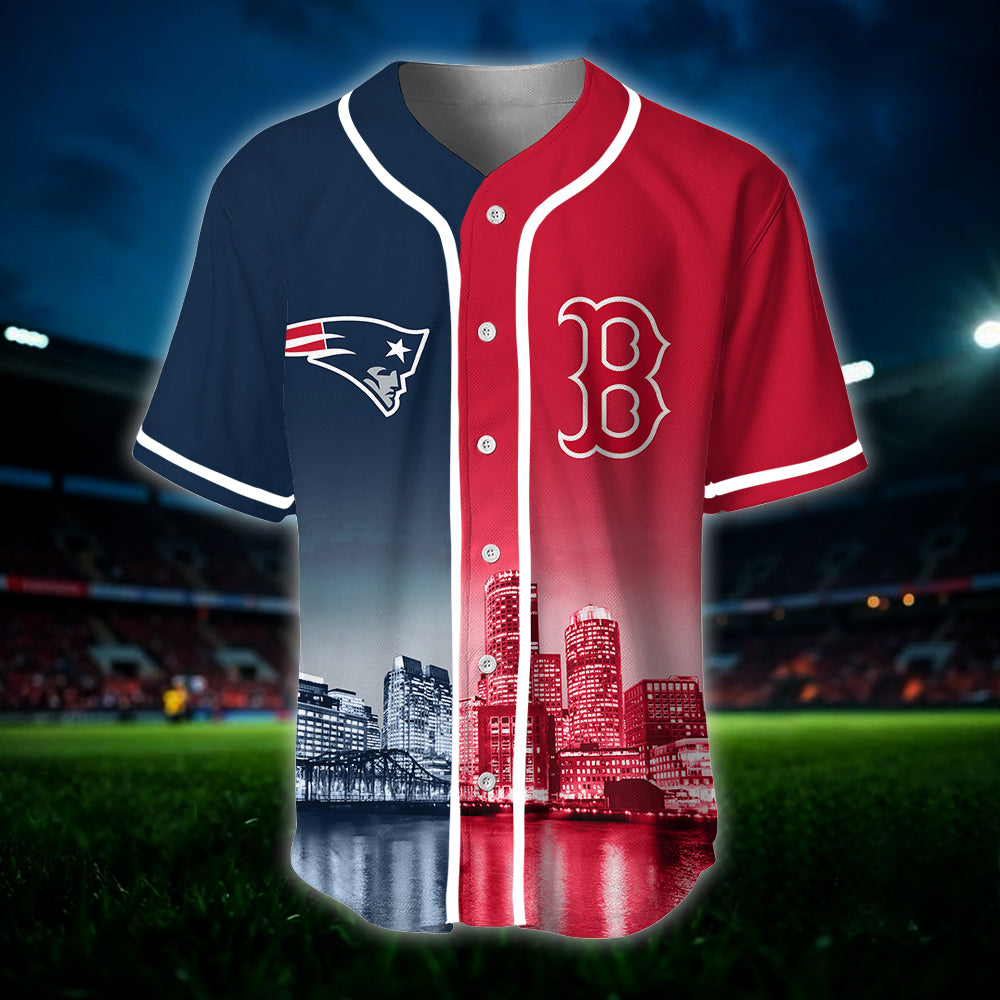 Boston Baseball Jersey - Customized Jersey - PTRS