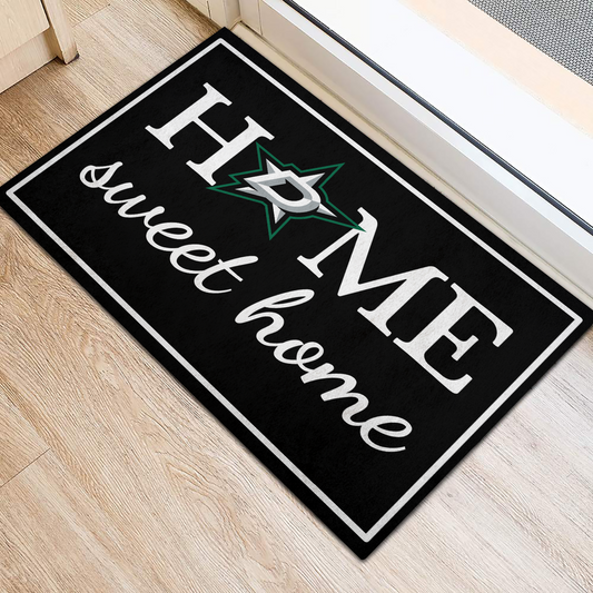 Home Sweet Home - Dallas ST Hockey - Anti Slip Indoor Doormat