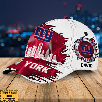Team Skyline Classic Cap - Customized Team Classic Cap - NYG