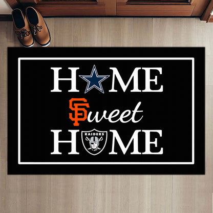 Home Sweet Home Customized Doormat - Anti Slip Indoor Doormat DLCB SFG OKLRD