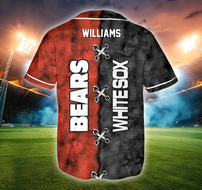 Chicago Short Sleeve Baseball Jersey- Customized Jersey - CGB, CGWS