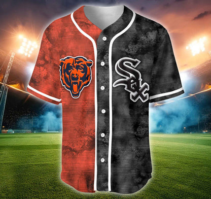 Chicago Short Sleeve Baseball Jersey- Customized Jersey - CGB, CGWS