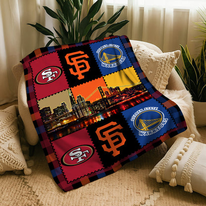 San Francisco Fleece Blanket (V1)