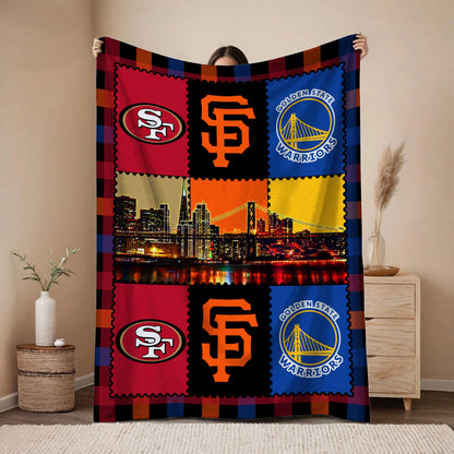 San Francisco Fleece Blanket (V1)