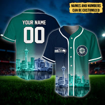 Seattle Baseball Jersey - Customized Jersey - SHMR