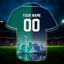 Seattle Baseball Jersey - Customized Jersey - SHMR