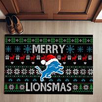 Merry Xmas Doormat - Anti Slip Indoor Doormat - DTLO