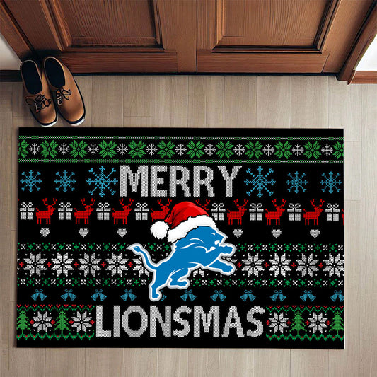 Merry Xmas Doormat - Anti Slip Indoor Doormat - DTLO