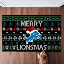 Merry Xmas Doormat - Anti Slip Indoor Doormat - DTLO