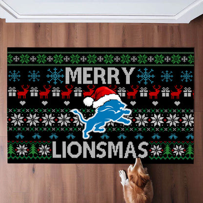 Merry Xmas Doormat - Anti Slip Indoor Doormat - DTLO