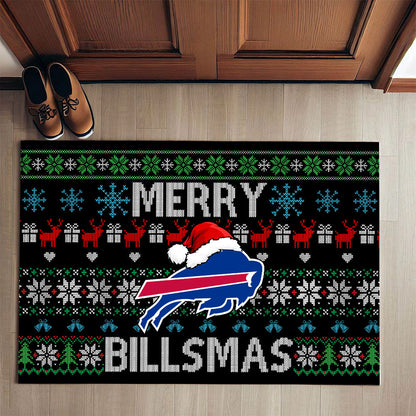 Merry Xmas Doormat - Anti Slip Indoor Doormat - BFLB
