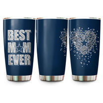 Just A Mom Who Loves Her Dallas Football Tumbler - Best Gift For Mother's Day (DLCB)