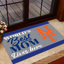 World's Best Mom - Anti Slip Indoor Doormat - NYM