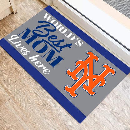 World's Best Mom - Anti Slip Indoor Doormat - NYM