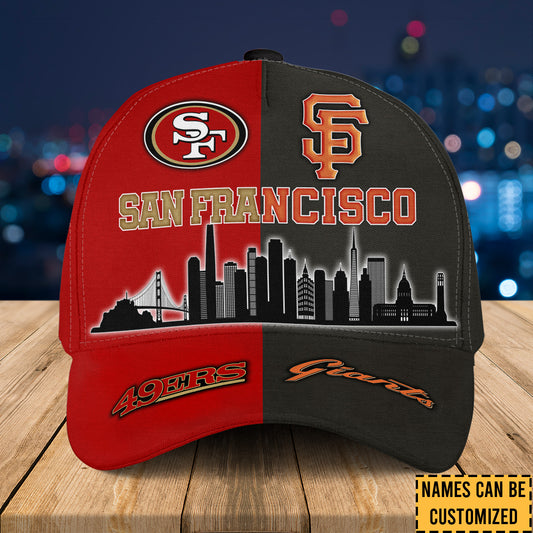 San Francisco Skyline Team Classic Cap - Customized Classic Cap