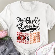 Customized Shirt For SF49ers + SFG