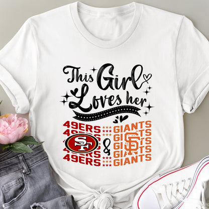 Customized Shirt For SF49ers + SFG