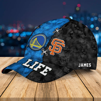 Three Teams Classic Cap - Customized Classic Cap