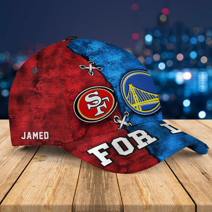 Three Teams Classic Cap - Customized Classic Cap