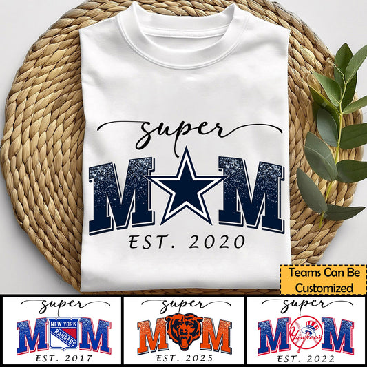 Super Mom Customized Shirt - Perfect Gift For Mom