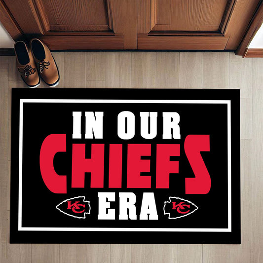 In Our Chiefs Era Doormat - Anti Slip Indoor Doormat - KSCC