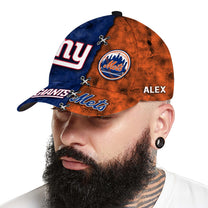 Team Classic Cap - Customized Classic Cap - NYG, NYM