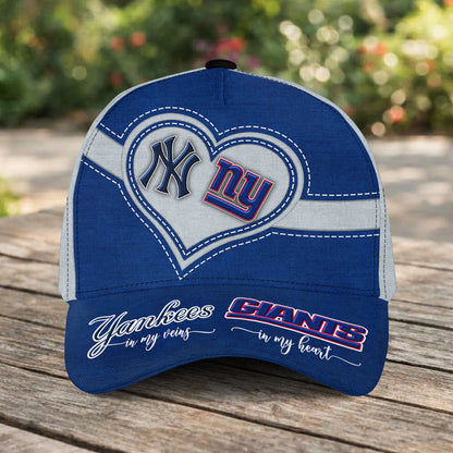 In My Veins, In My Heart Classic Cap - Customized Classic Cap