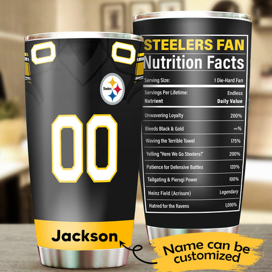 Nutrition Facts Stainless Steel Tumbler - PBST