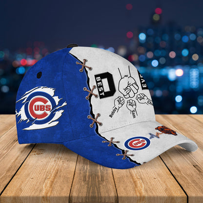 Best Dad Ever Classic Cap - Customized Classic Cap - CCGB, CCGC