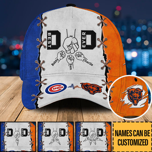 Best Dad Ever Classic Cap - Customized Classic Cap - CCGB, CCGC