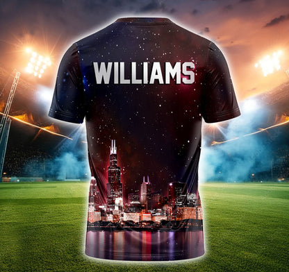 Chicago Skyline T-Shirt - Custom Print T-shirt