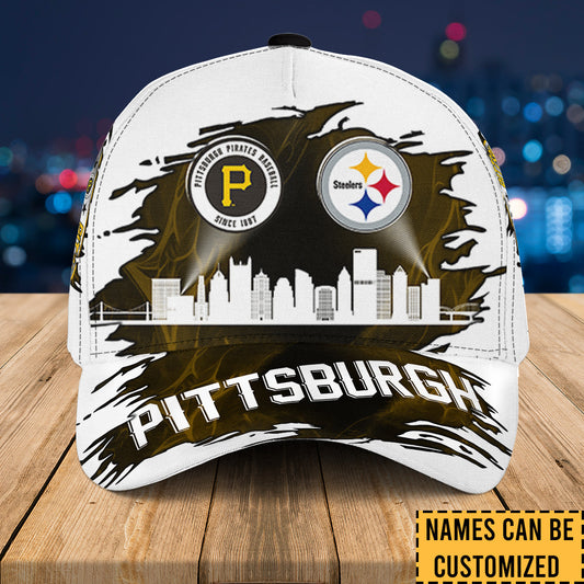 Pittsburgh Skyline Classic Cap - Customized Classic Cap